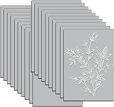 SHUESS 20 Pack 100 x 150 mm Lino Sheets - Easy-Carve Soft Lino Printing, 3 mm Thick - Double-Sided Lino Printing Sheets for Rubber Stamps, Carving Art and Craft (Grey)