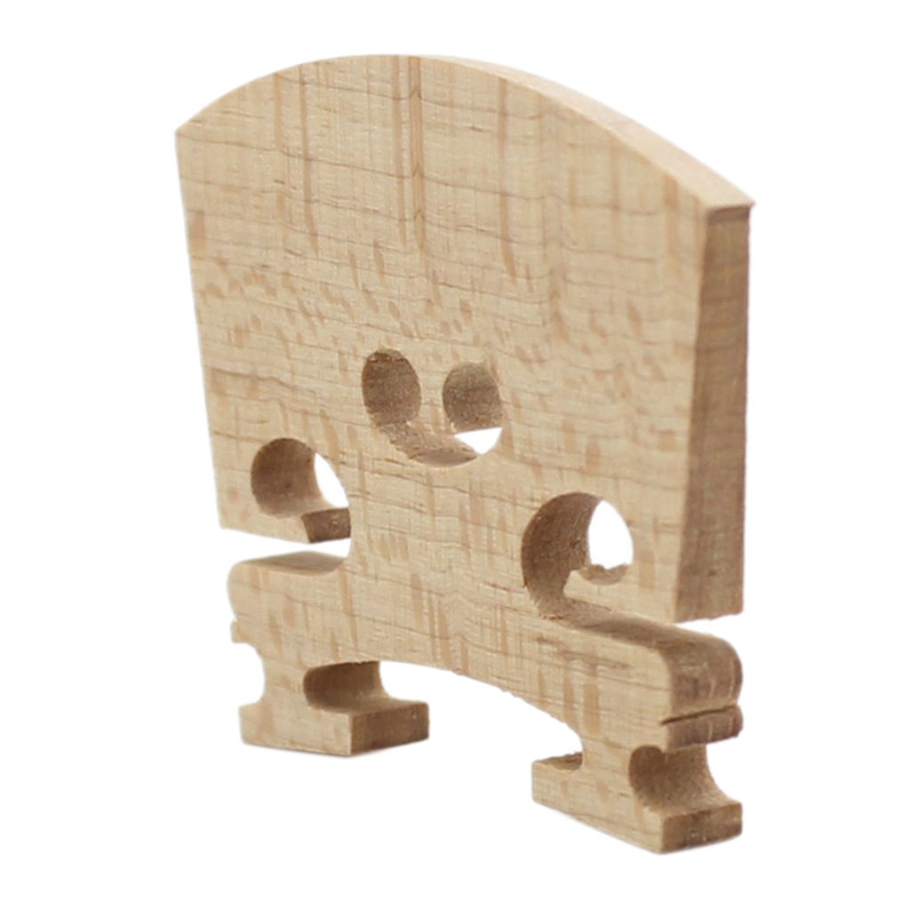 SG Musical - Durable Maple 1/2 Size Violin Bridge Musical Instrument Accessory for Violinst 1.82 inch-picture-37