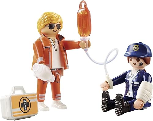 Playmobil - DuoPack Médico y Oficial de Policía