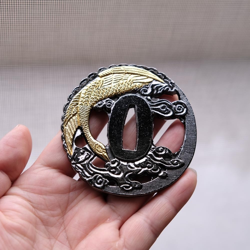 Japanese Samurai Sword KOSHIRAE – TSUBA FUCHI KASHIRA MENUKI 19-48