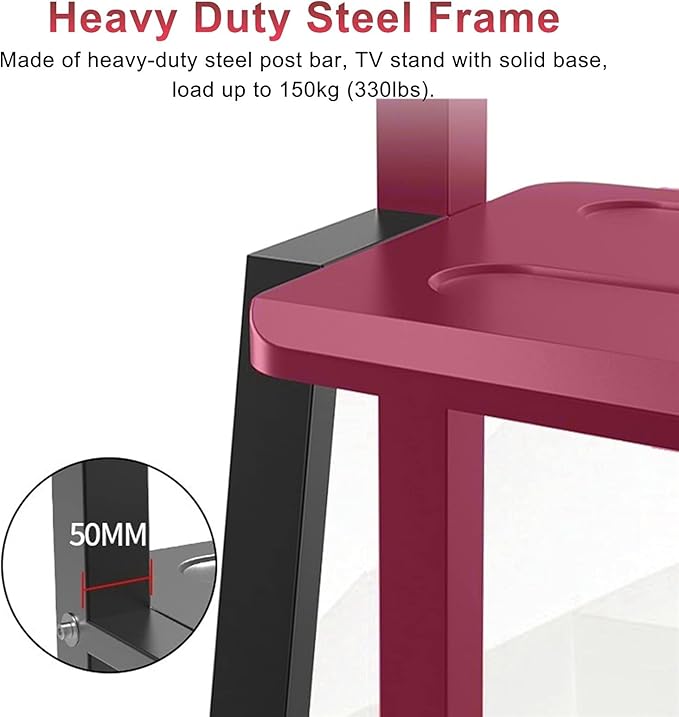 Soporte para TV REMYS de piso ajustable hasta 75 pulgadas miniatura 7