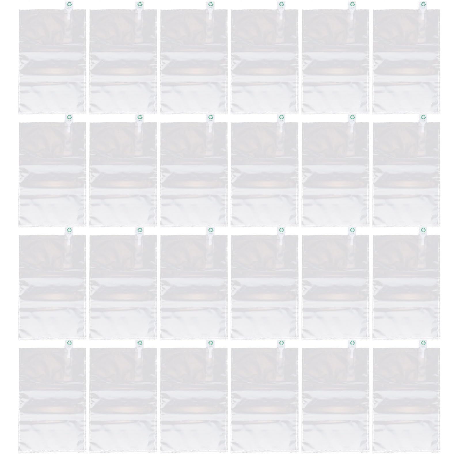 NUOBESTY 100 Stück Luftpolsterbeutel 25x40cm Aufblasbare Versandtaschen Verpackungsluftkissen für Zerbrechliche Güter Industrieverpackung