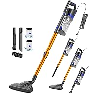 VACTechPro 60KPa/600W/7M Aspirapolvere con Filo, Aspirapolvere con 800ml Pattumiera