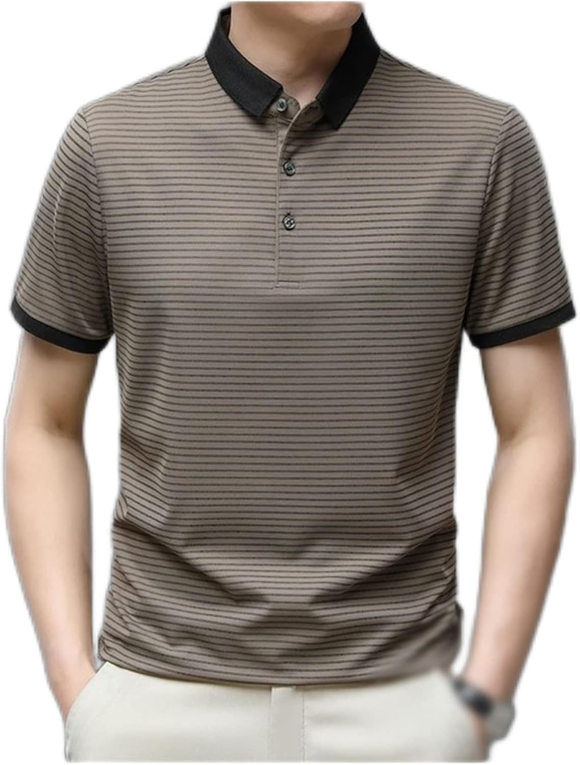 Cool Shirt Streetwear Men's Shirt Thin Short-Sleeved Shirt