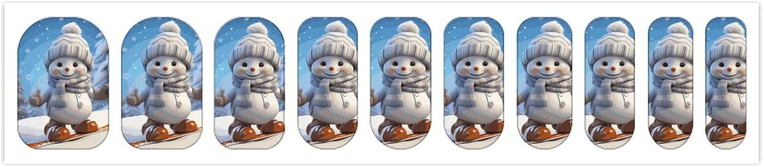 Nail Strips Bundle Full Wrap Long Lasting Nail Polish Strips Easy Application and Removal Salon Quality Self Adhesive Art Stickers for Women Gifts