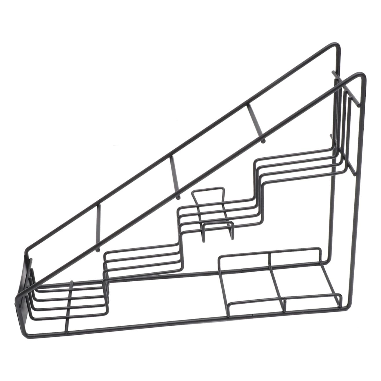 Cabilock Sirup Organizer Mit Schrägem Design Für Einfache Entnahme Platzsparendes Regal Für Küche Oder Zufällige Farbe