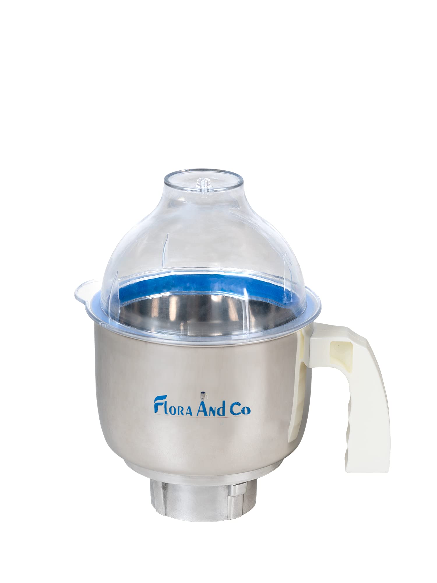 Flora & co - Power Jar 1.5 L Stainless Steel Mixer Jar (Free multi server spoon)-image-49