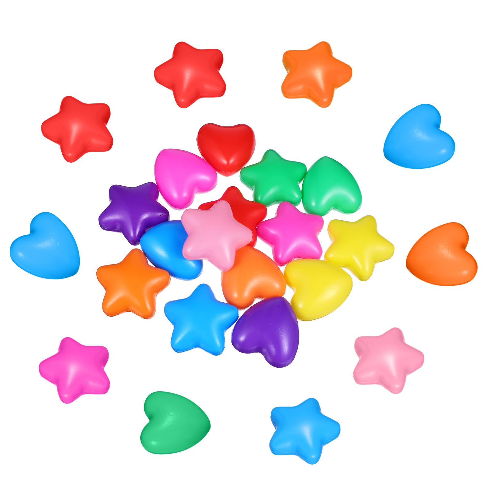 Palline a Stella per Piscina 100 Pezzi in Plastica per Bambini