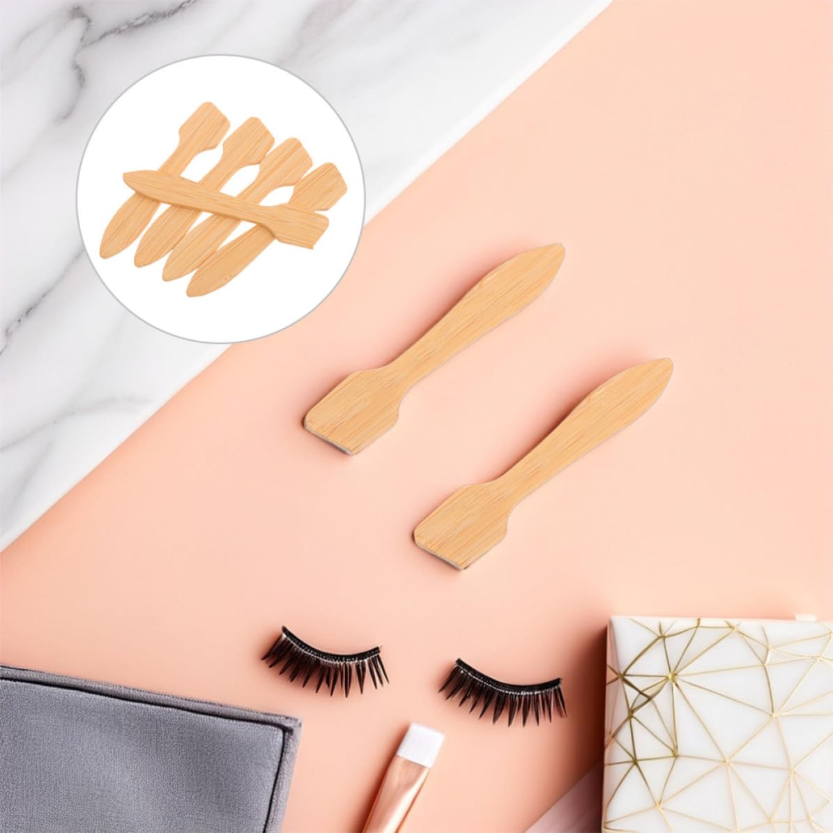 10pcs Facial Mask Spatulas Lightweight and Portable Cream Applicator Skincare Tool for Facial Mask Application and Daily Beauty Use