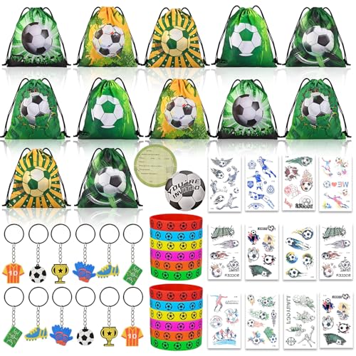 Autocollants et jouets de football pour animer un anniversaire