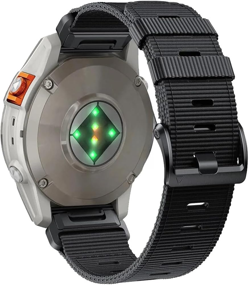 Amazon.com: EKINGEEK Adjustable 22mm Nylon Bands for Garmin epix