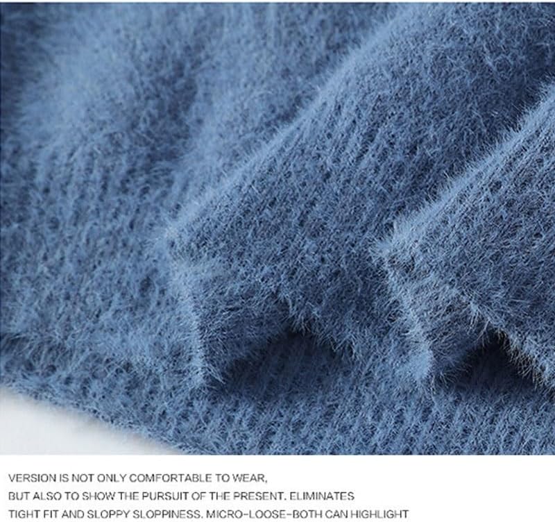 Winter Casual Semi High Neck Sweater Base Knit Sweaters