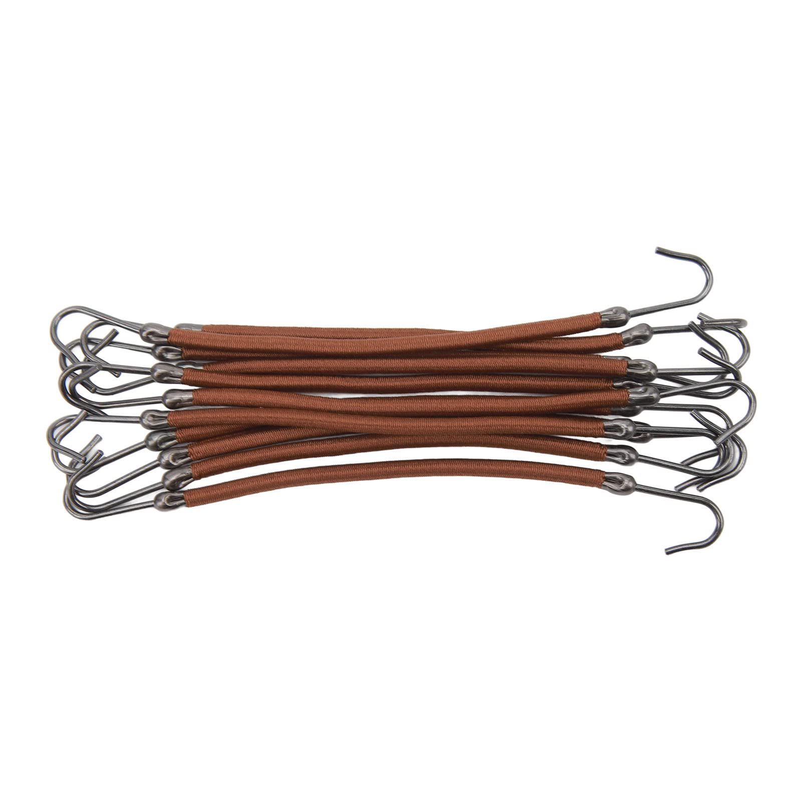 10 Pieces Hair Bungee Hair Ties With Hooks Elastic Hair