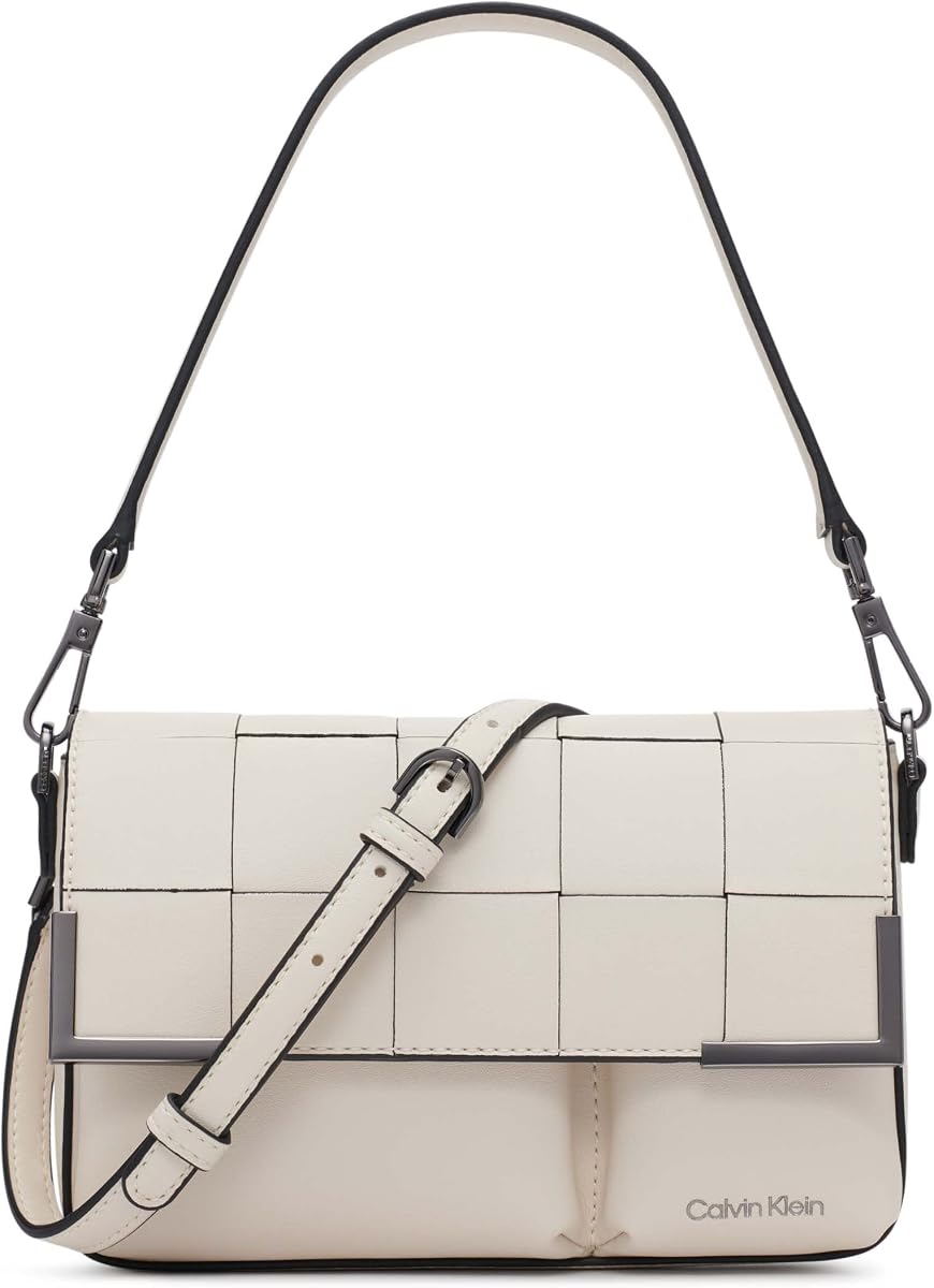 Calvin Klein Women's Mica Organizational Flap Crossbody