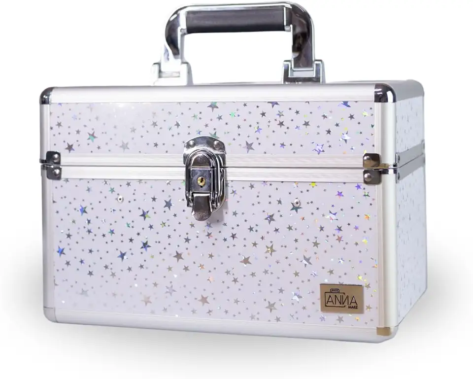 Anna Make - Maleta De Maquiagem Profissional Anna Make R210 Vazia - R210-ESTRELA