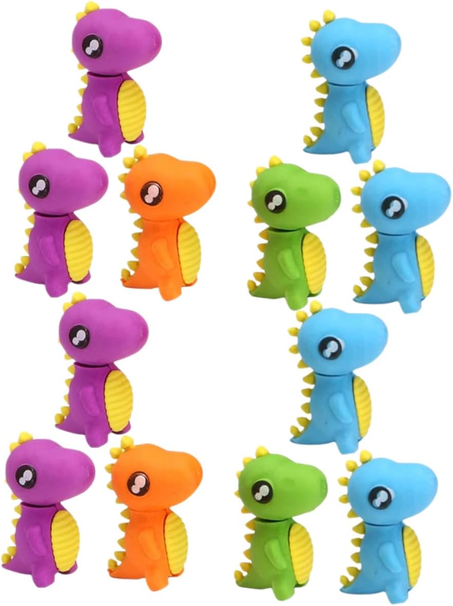 50Pcs Cute Tiny Dinosaur Erasers for Adorable Pencil Erasers for Fun Cartoon School Supplies for Home Nursery and Classroom 50Pcs Cute Tiny Dinosaur Erasers for Adorable Pencil Erasers for Fun Cartoon School Supplies for Home Nursery and Classroom