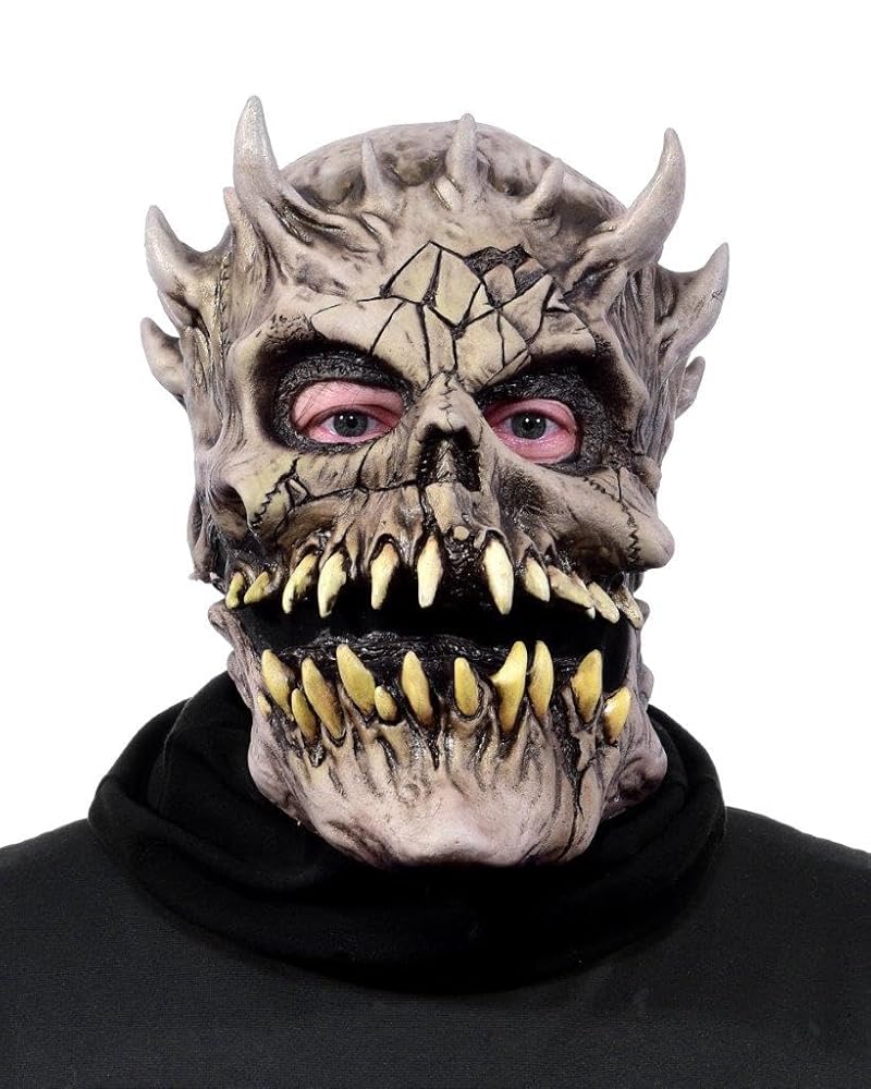 Amazon.com: Zagone King of the Devils Skeleton Latex Mask