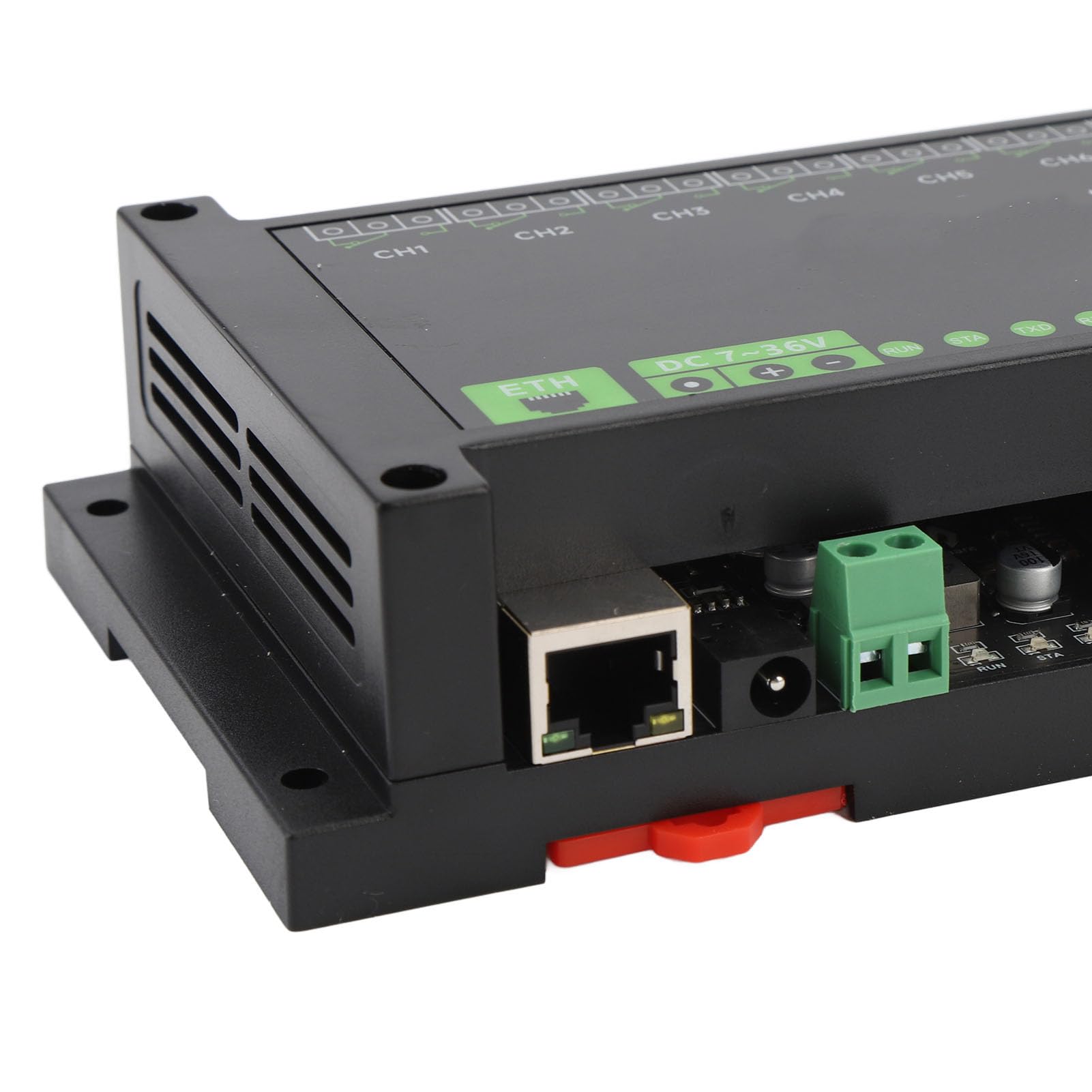 Modulo relè Ethernet 8CH per Porta Protocollo RTU, Che Comunica con Vari Circuiti di Protezione 'isolamento