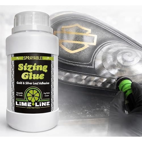 Miniatura 9 de LiME LiNE Cinta adhesiva en aerosol, adhesivo para hojas de oro y plata de grado automotriz
