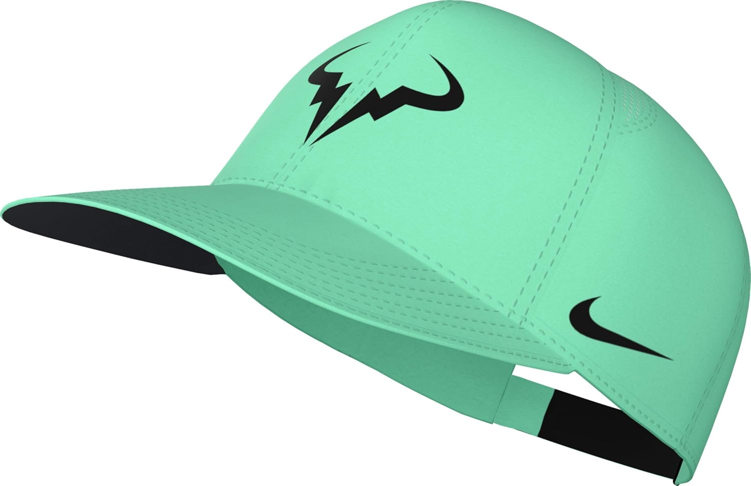 Headwear Rafa U NK DF Club Cap U AB FL, Bright Cactus/Black