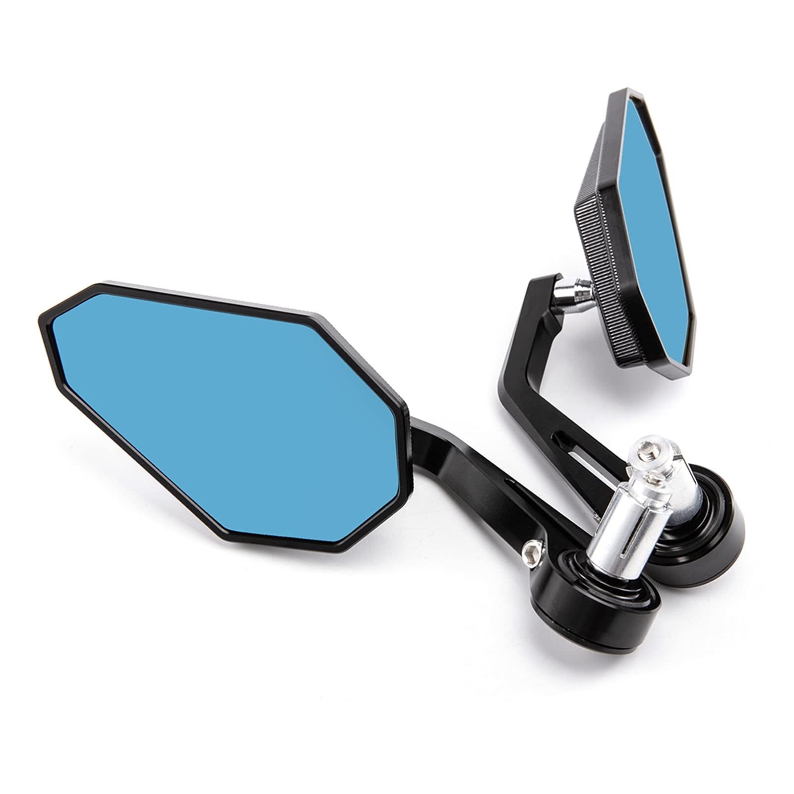 Motorcycle Bar End Mirrors Side 22MM 7/8" Handlebar Mirror Universal Rear View Fit For Super Sport Naked Street Bike Cruiser Scooter Motorcycle parts