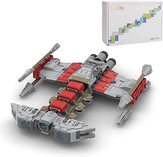 KAROYD Technic Sci-Fi Terran-Battlecruiser Future Star Warship Building Kit, Space Wars Series Building Blocks Set, Compatible with Lego (3665PCS)