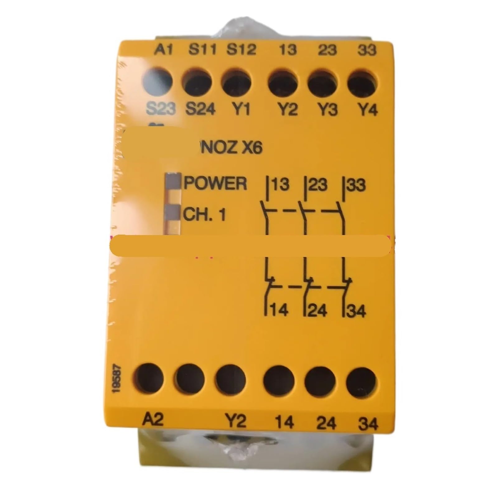 Relais PNOZX6 774729 pour sécuriser les circuits d'arrêt d'urgence