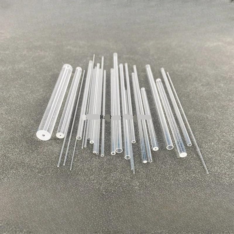 Tubo capilar de cuarzo de 10 piezas OD 2 mm a 25 mm