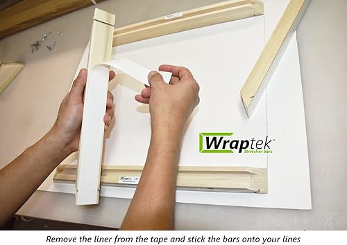 Miniatura 3 de Wraptek Kit de barra de estiramiento de lona (36 x 48 pulgadas)