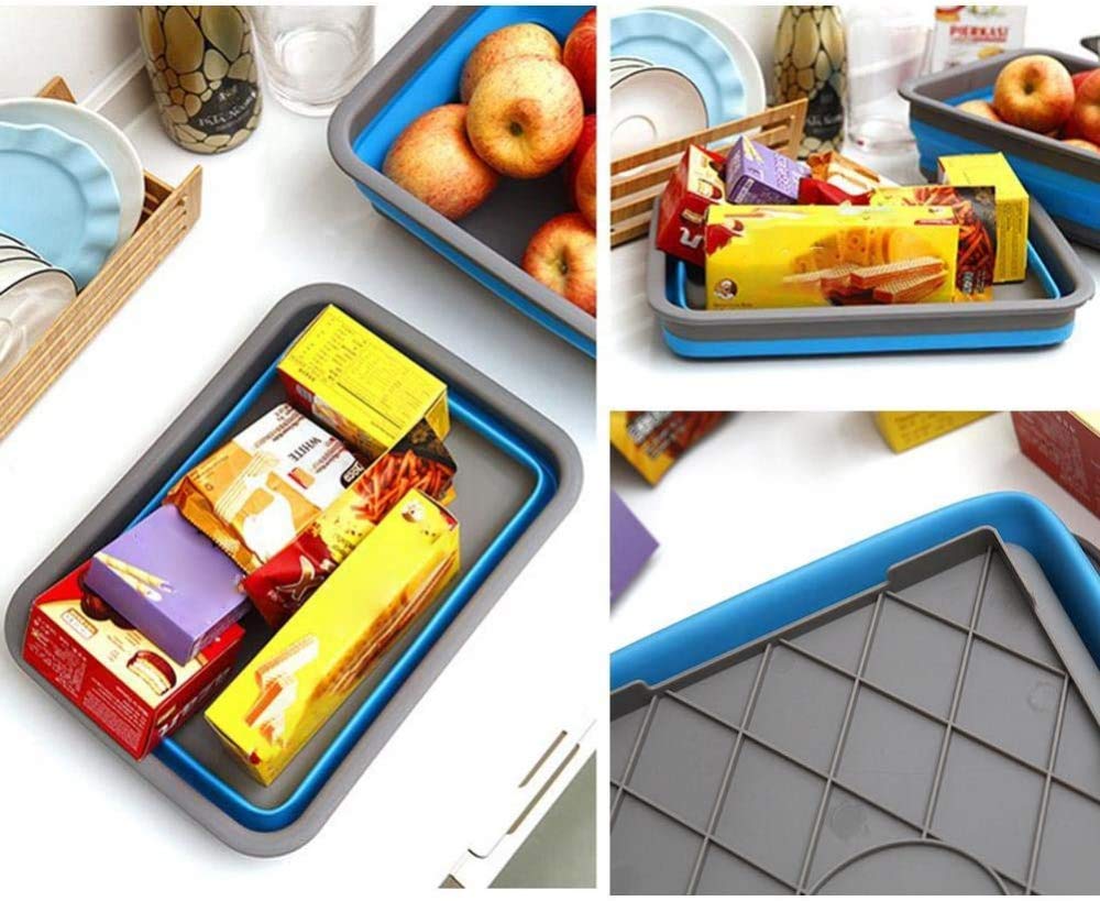 Zusammenklappbare Spülschüssel Zusammenklappbare Dishpan Faltbares Waschbecken - Tragbare Spülwanne - Platzsparende Küchenablage Effektiv