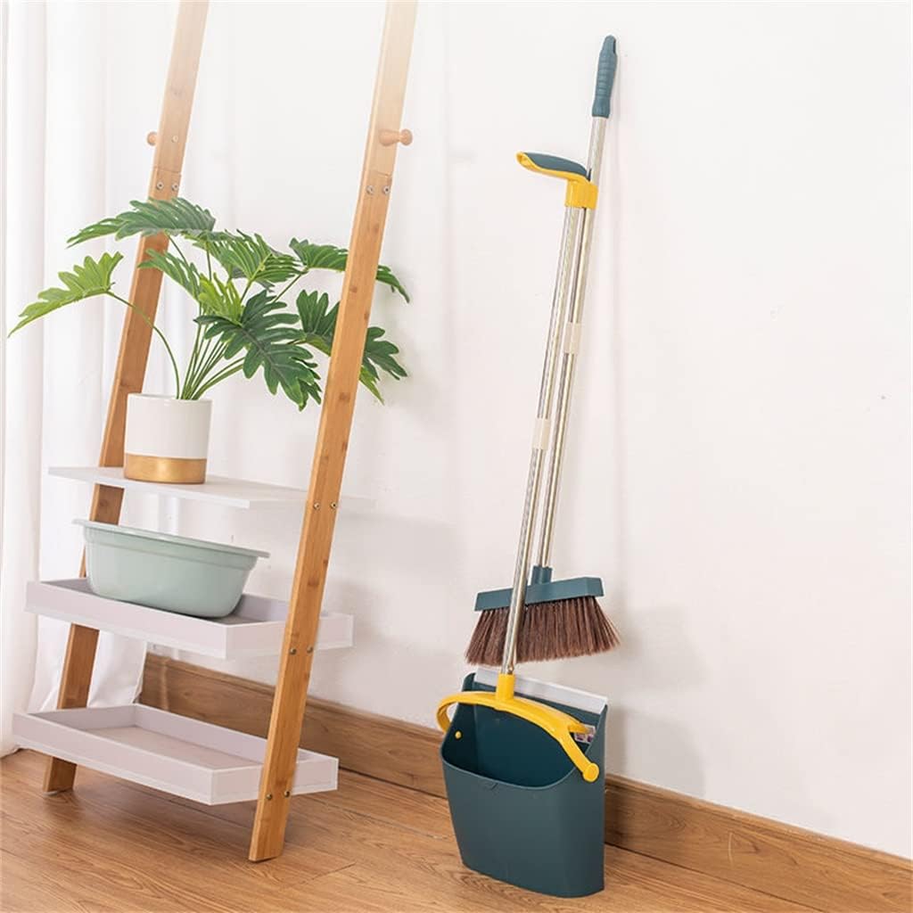 Floor Cleaning Broom Set Mop Sweeper Multifunctional Household Dust-Free Dustpan image 4