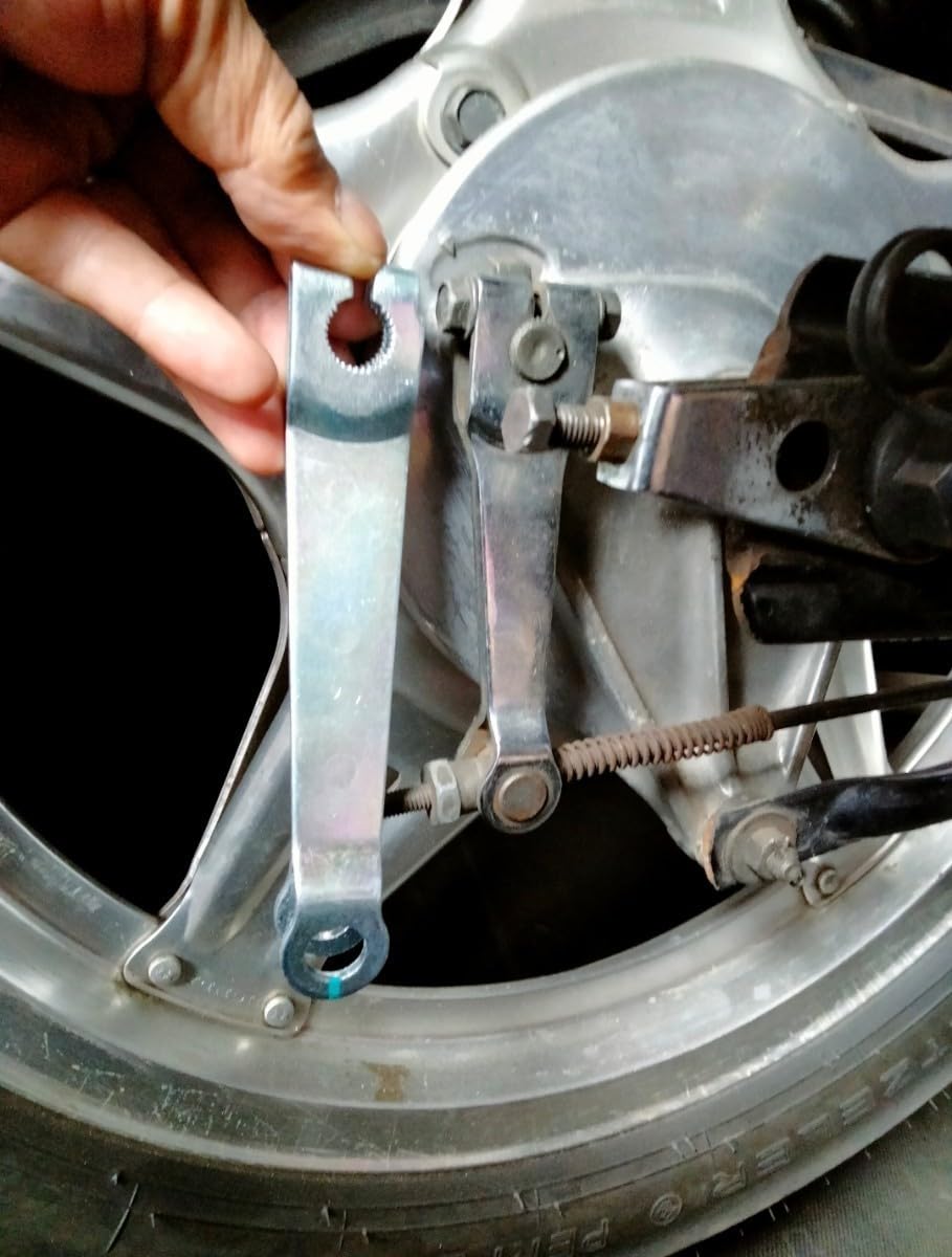 Amazon.co.jp: ホーク CB250N CB400N ホークⅢ ブレーキ アーム 金具