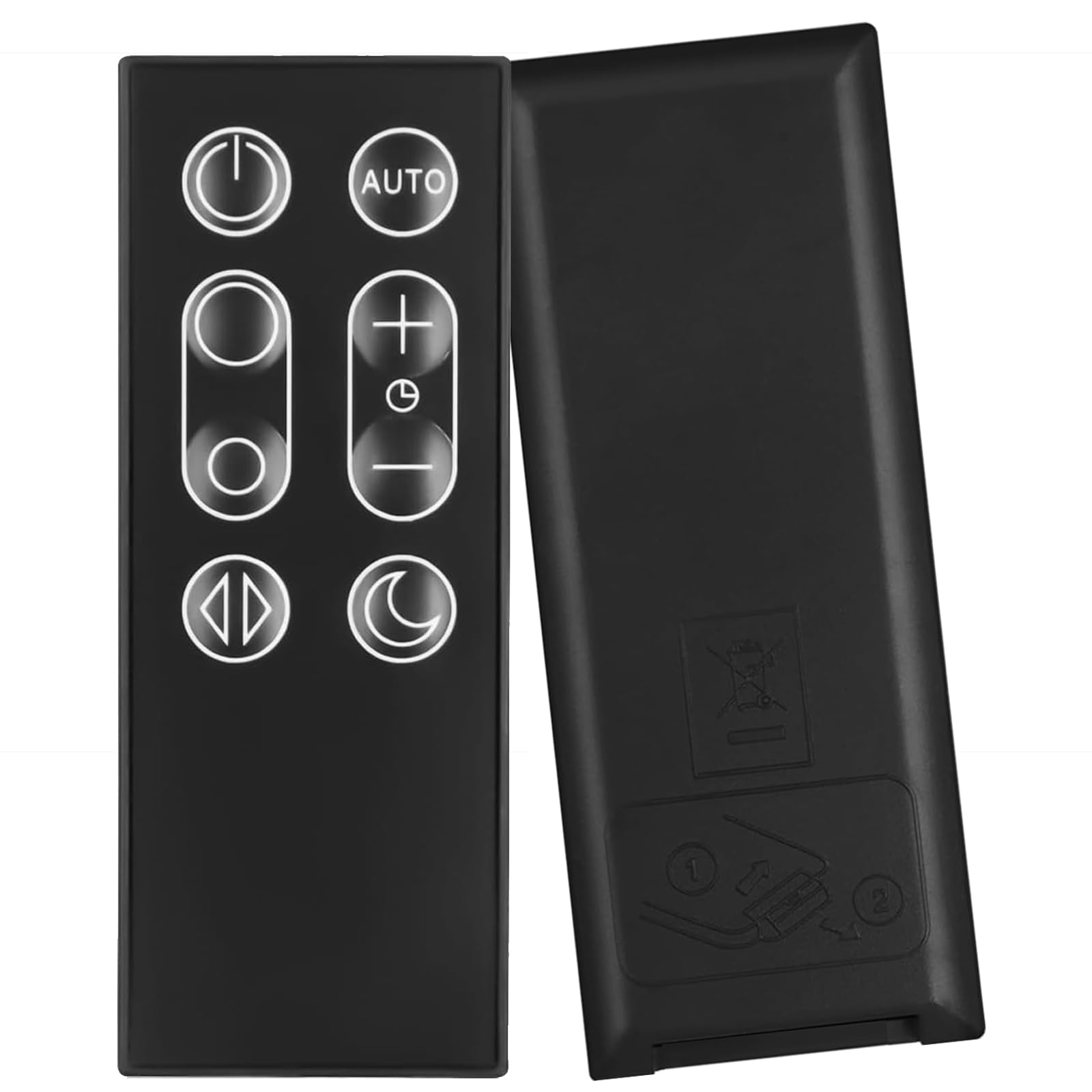 Replacement Fan Remote fit Dyson Fan DP01 DP03 TP02 TP03, Black