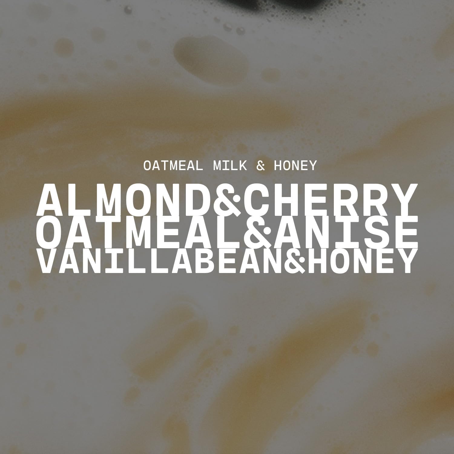 Milkhouse Candle Company Oatmeal, Milk & Honey Soy Candle - Honey | Cherry Almond | Oatmeal Scented - 10 oz Signature Statement Candle with Lid, 20+ Hour Burn Time, Made in the USA