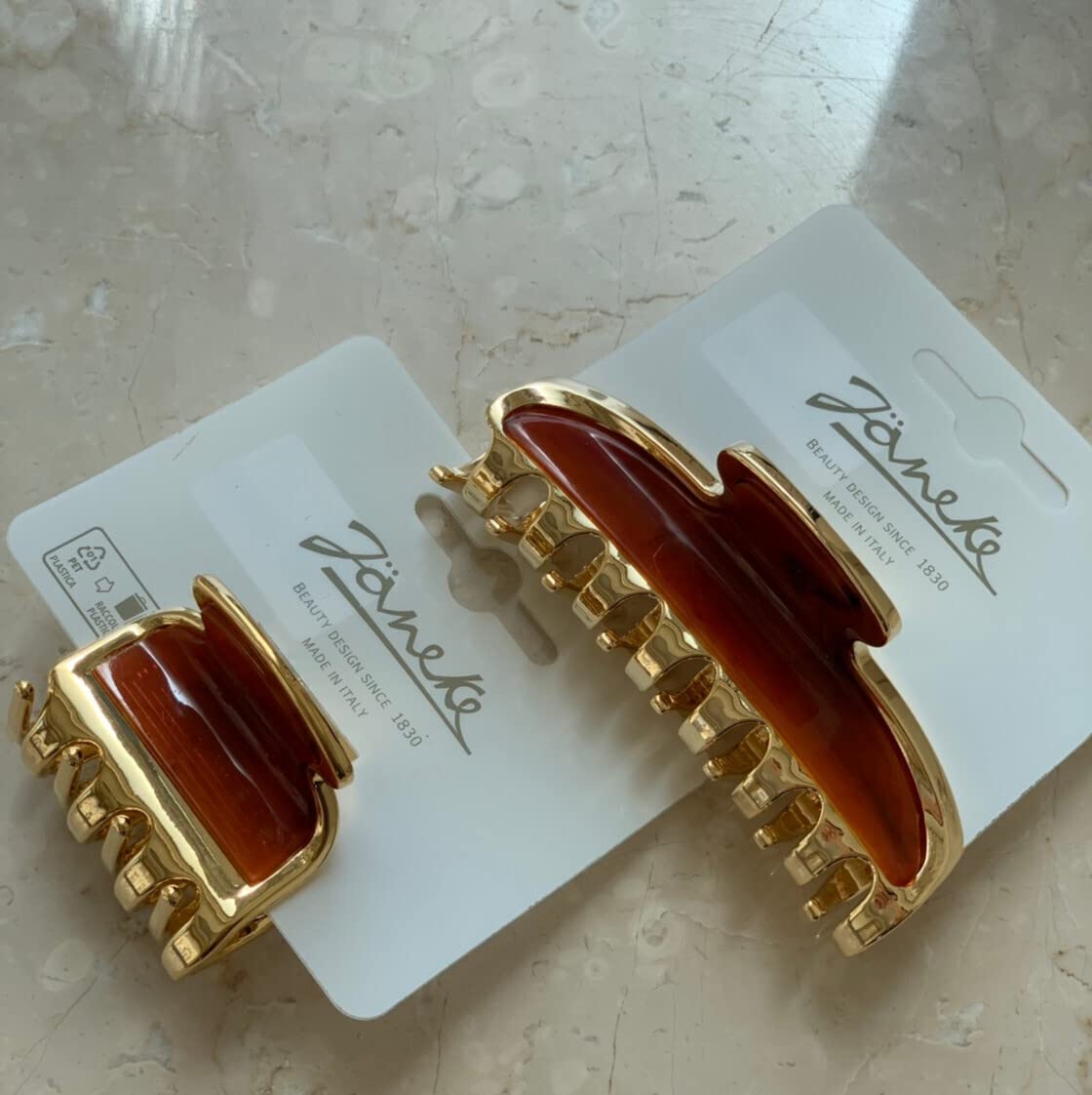 Janeke Hair Clip Saç Tokası Gold JG29100DBL