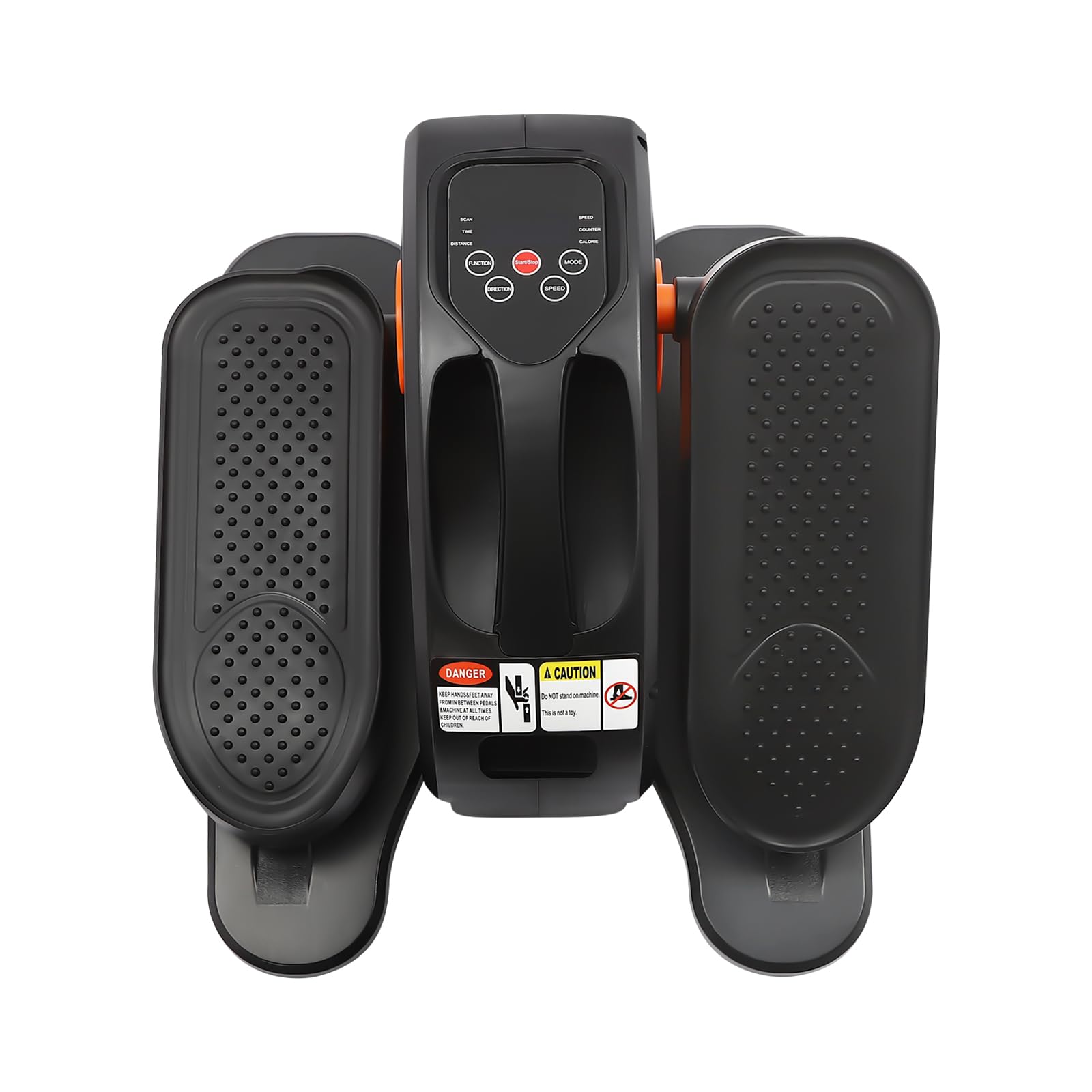 Vélo elliptique sous le bureau, vélo elliptique électrique avec télécommande, pédalier assis pour la maison pour les ménages, les salles de sport, 2 piles AAA (non incluses dans la livraison)