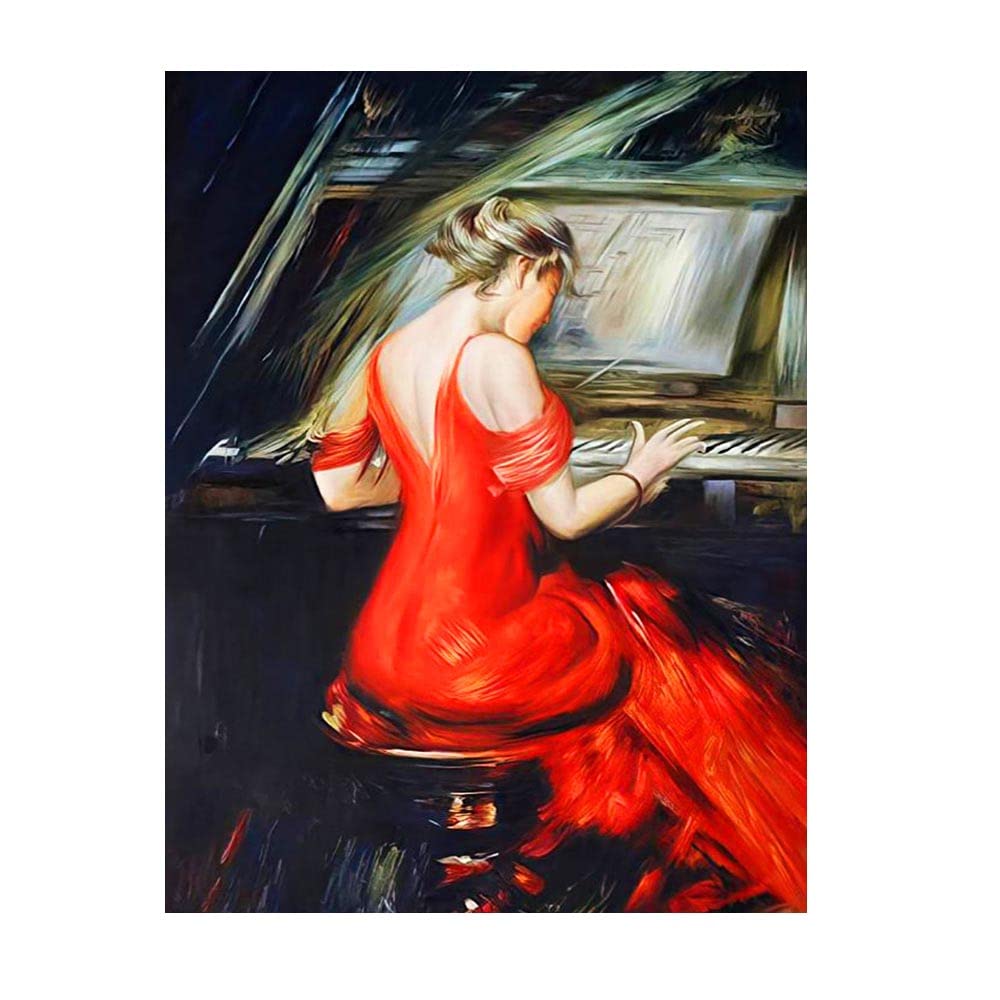 Amazon.co.jp: ジョヴァンニ・ボルディーニ 赤い服を着た女 絵画