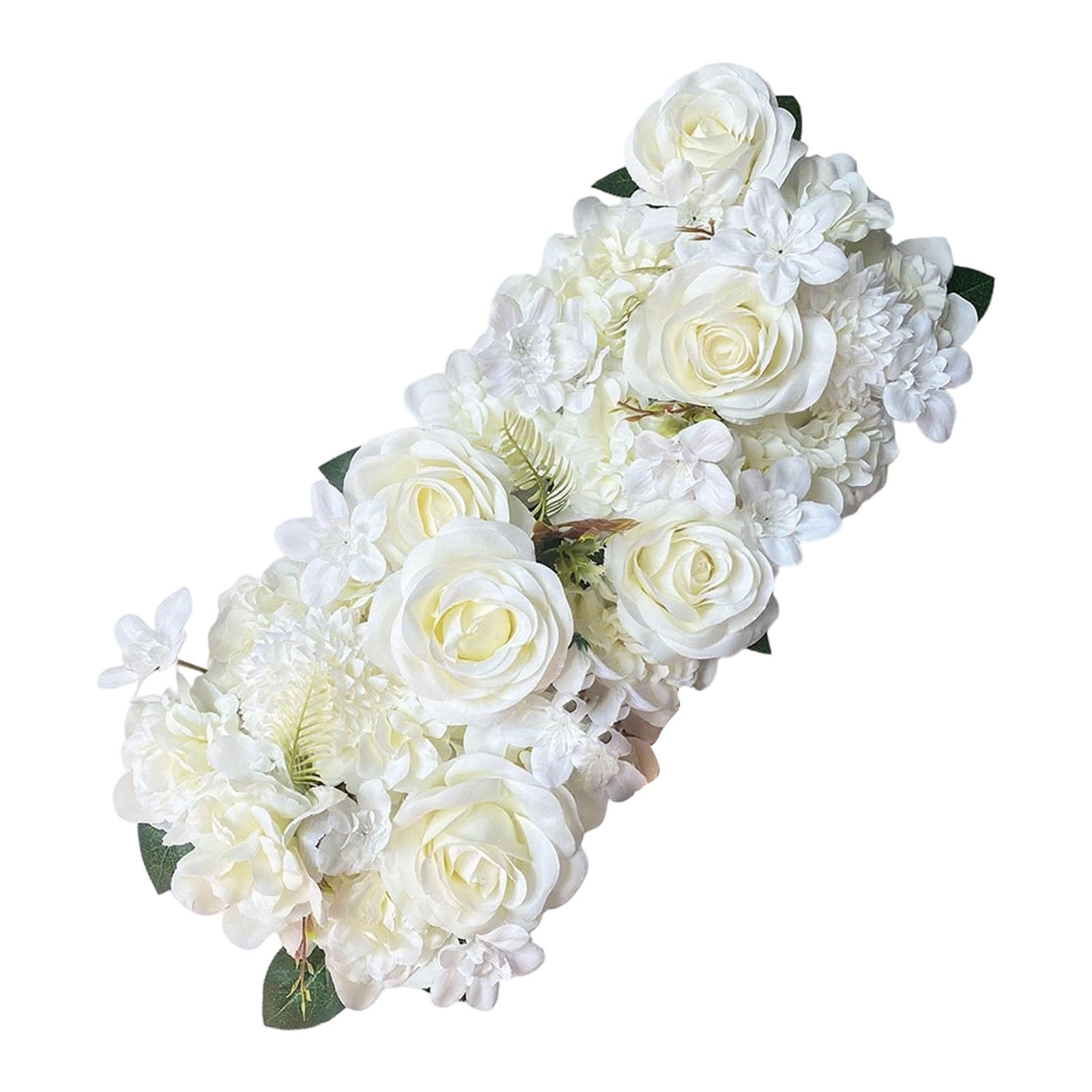 Buxuaaaa White B Decorative Silk Flower Arched For Ceremonies Birthdays And Ceremonies Decorating Backdrop Accessories Wedding Arched Flower Silk Artificial