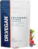 DR.VEGAN® Fibre Complex | Vegan High Fibre Supplement | Psyllium Husk, Apple, Carrot & Beetroot Fibre | Additive-Free, Gluten-Free | 60 Capsules, 2-A-Day