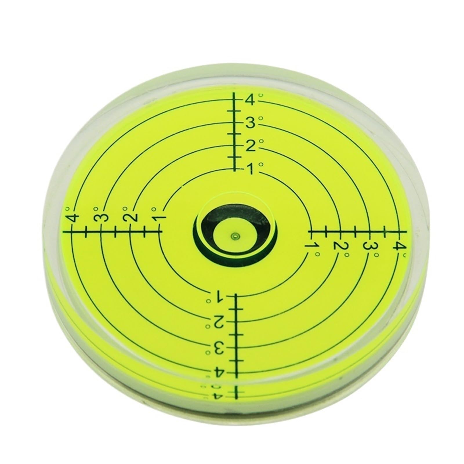 Burbuja horizontal 8012, nivel portátil, nivel circular, burbuja horizontal universal, cuenta horizontal de alta precisión, 1 ud.