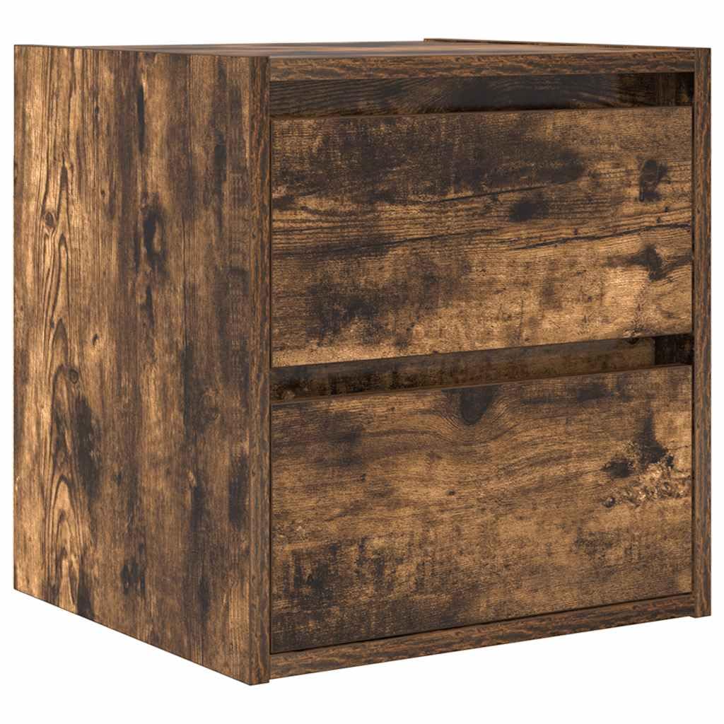 Wandmontierter Nachttisch aus Holzwerkstoff mit Stauraum, robuste Platte für Schlafzimmer, feuchtigkeitsbeständig und pflegeleicht, platzsparend