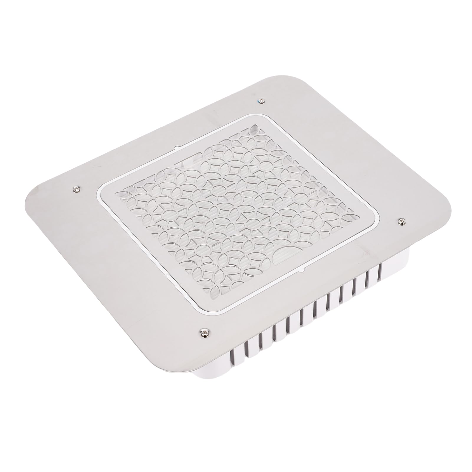 ZJchao Potente Colector de Polvo de Uñas de 80 W, 3500 RPM, Aspirador de Uñas de Escritorio Integrado, Extractor de Polvo Integrado sin Escobillas para Salones de Uñas y Uso Doméstico, (Enchufe de