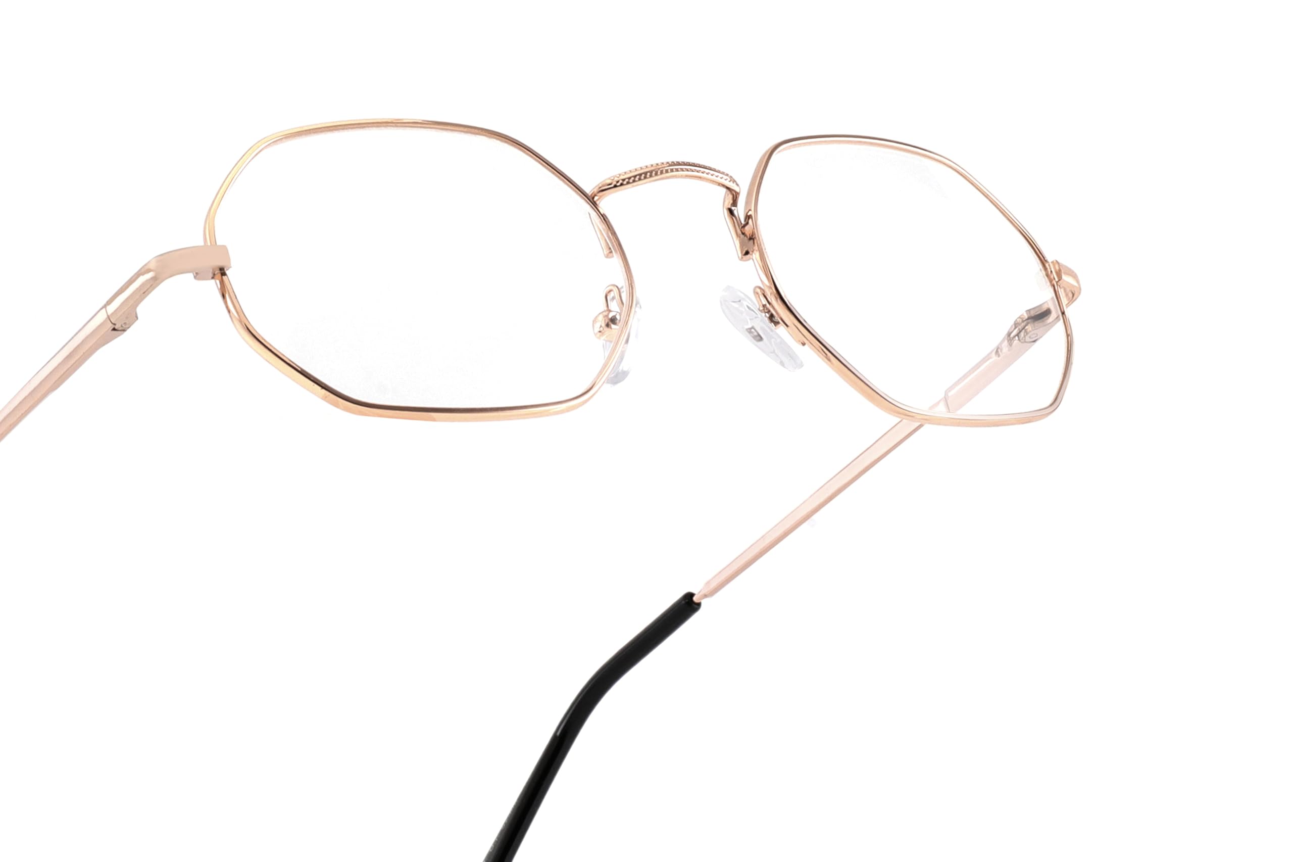 GianMarcoVenturi Perugia okulary do czytania złote + 1,50, złoty, 1.5 Diottria
