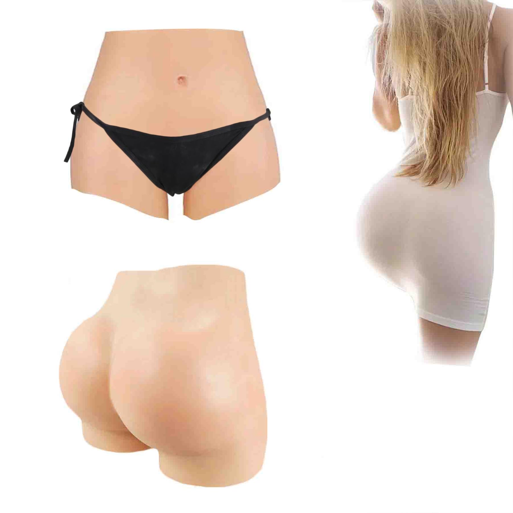 Adima Crossdressing Hiding Gaff Silikonhose Enhancer-Einsteckhöschen Kleidung Männlich Bis Simulation Weiblich für Drag Queen