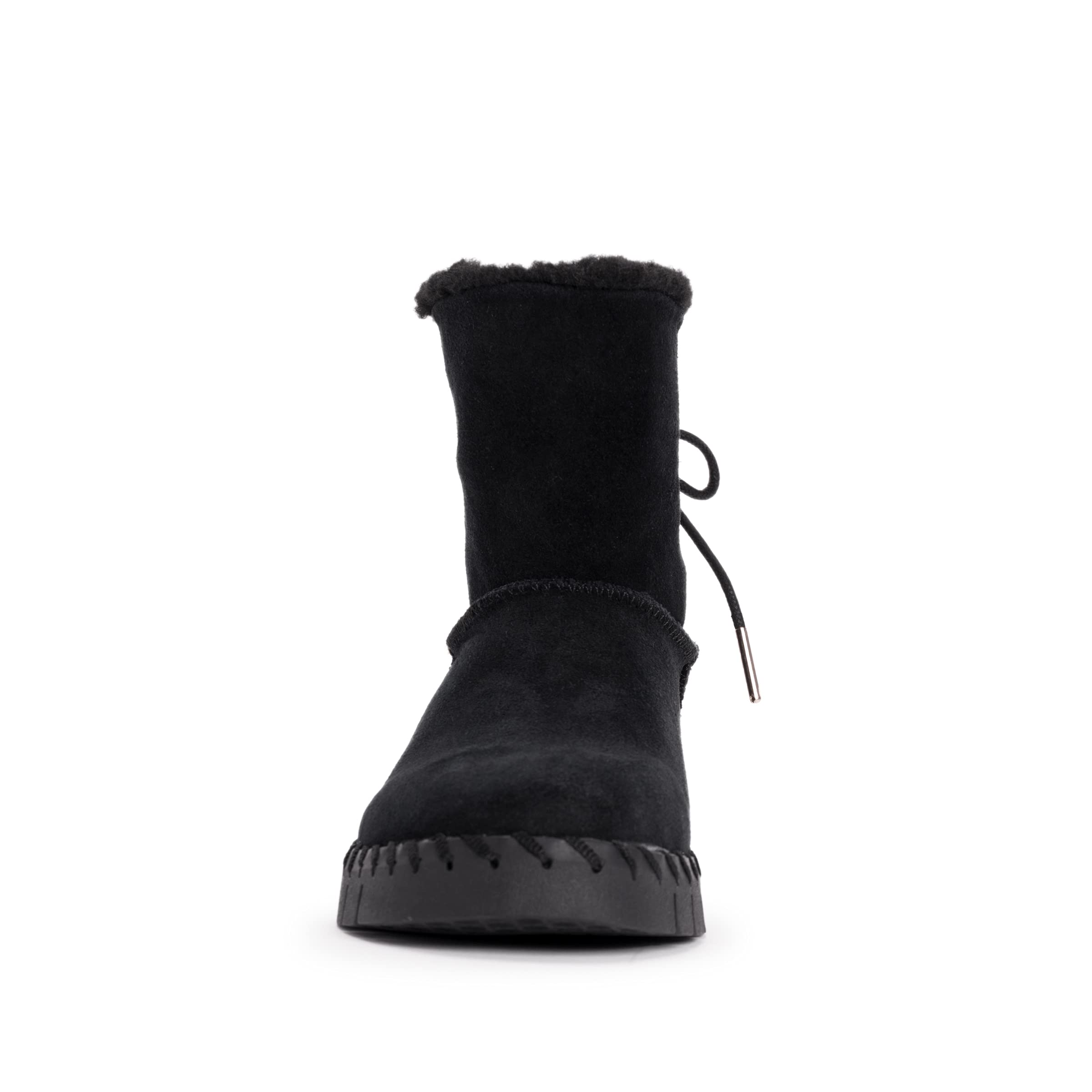 MUK LUKS Damskie buty Flexi Albany Fashion, Czarny, 37 EU
