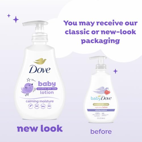 Image of Baby Dove Sensitive Skin Care Baby Lotion Calming Moisture 13 oz