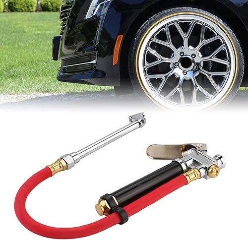 Miniatura 6 de Llenador de neumáticos de calibre de aire, medidor de llenado de aire comprimido, medidor de presión de neumáticos de mano, medidor de inflado,