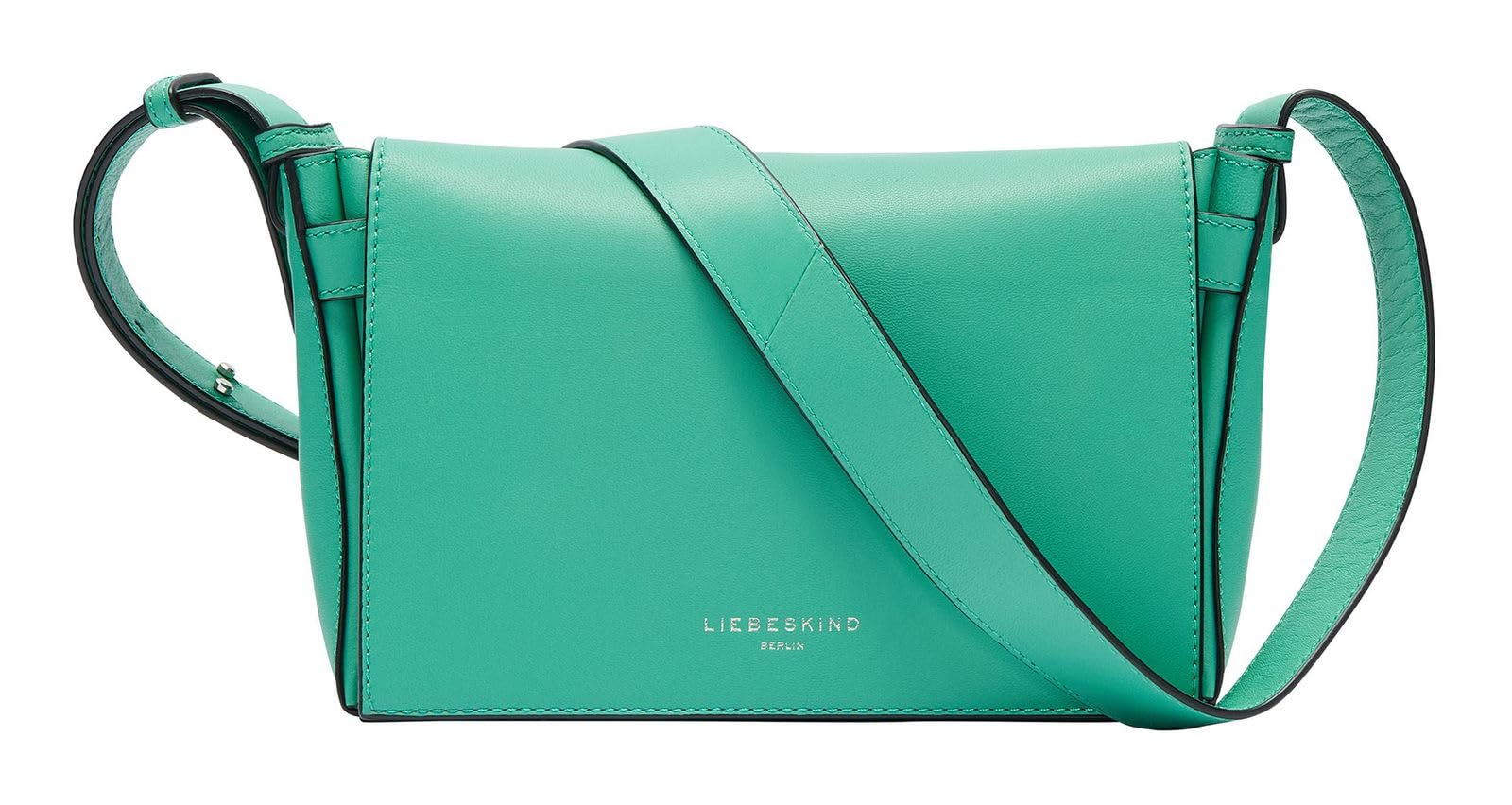 LIEBESKIND BERLIN Leather shoulder bag Kodiaq Sheep Hilla Crossbody Bag Jade green