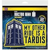 Doctor Who Other Ride Is a Tardis Car Magnet