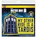 Doctor Who Other Ride Is a Tardis Car Magnet